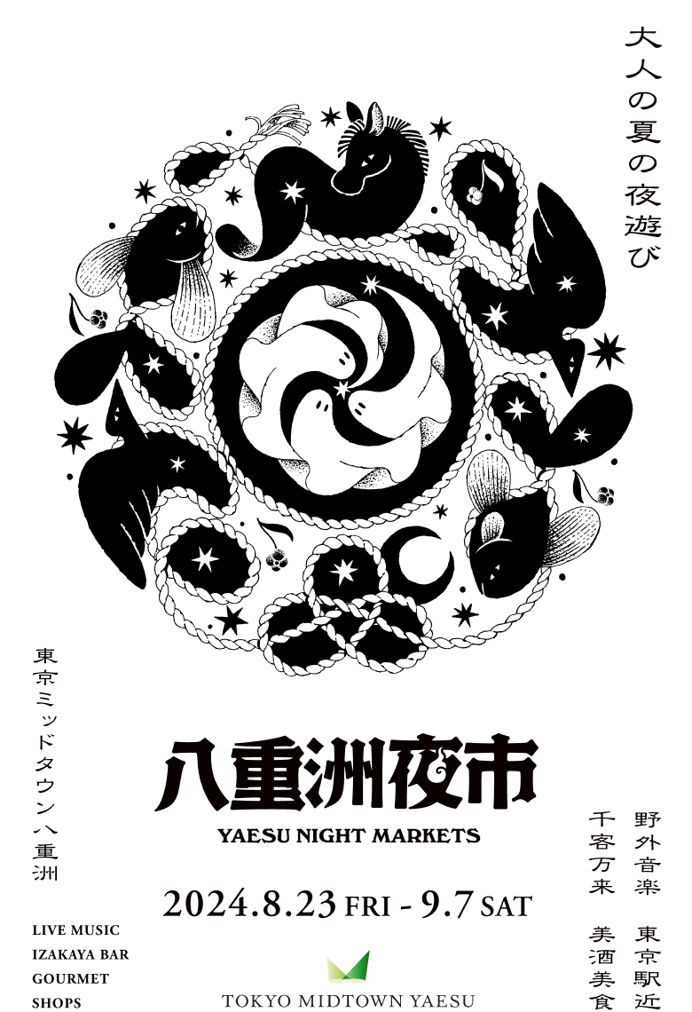 真夏の夜の宴　八重洲夜市